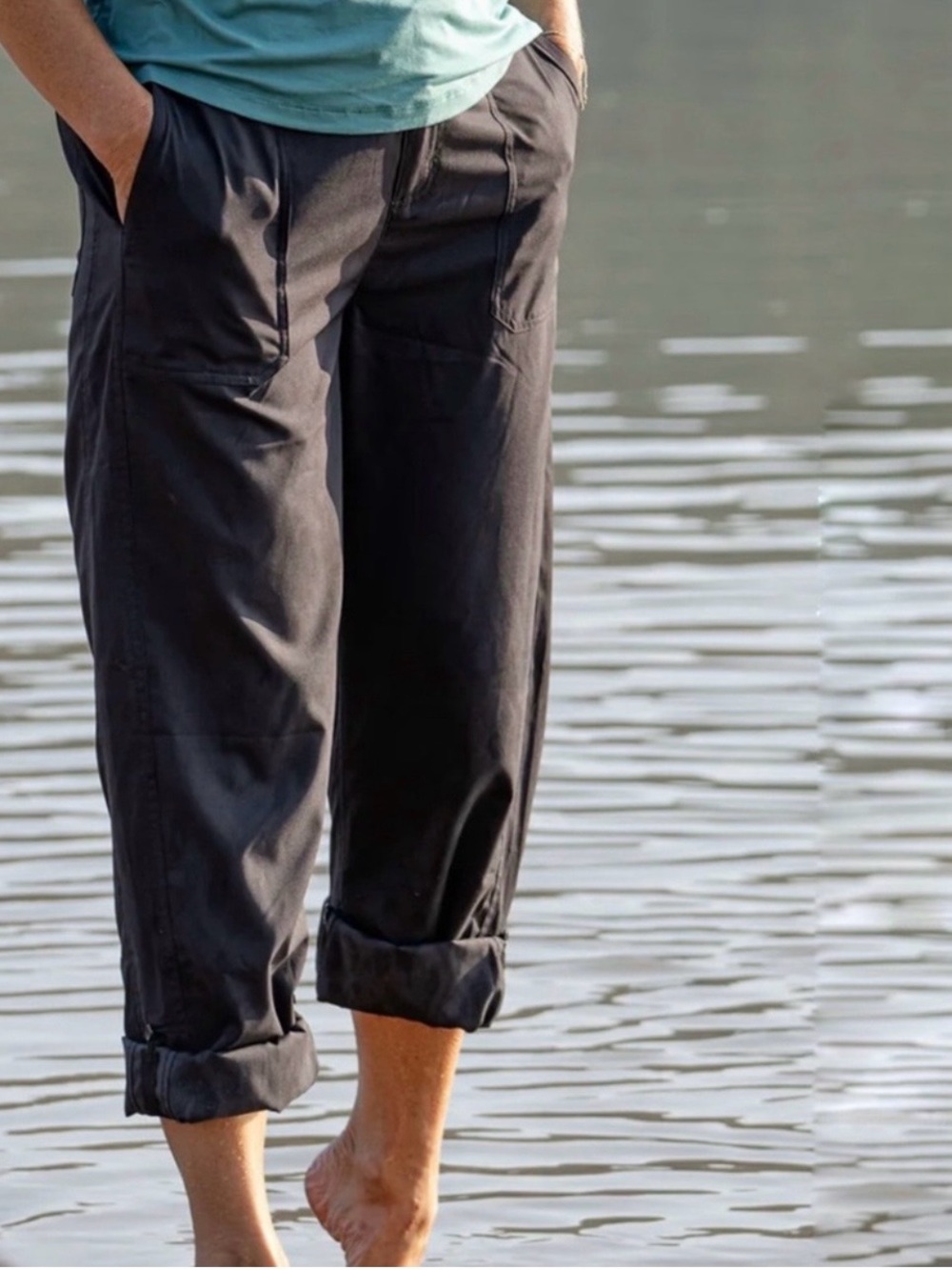 RipSkirt Hawaii Black Travel Pants Size Women’s XXL Quick Dry Rip Skirt